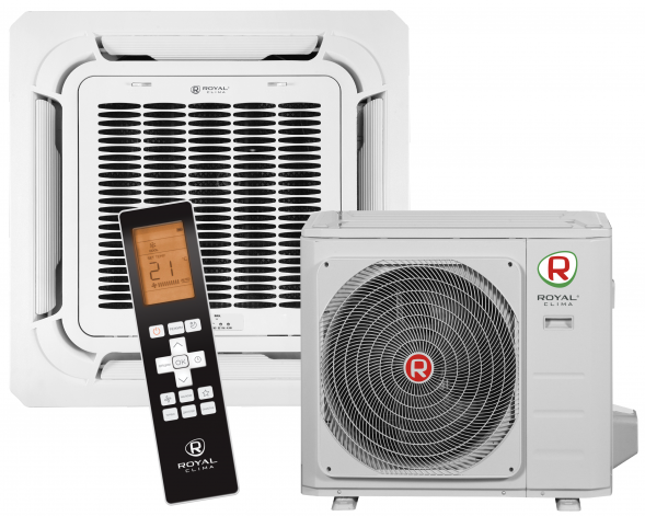 Кассетный кондиционер Royal Clima ES-C 18HRI/ES-E 18HXI/ES-C pan/1X