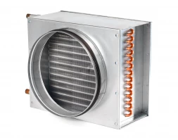 Канальный нагреватель-калорифер NWPk 160/2 водяной круглый Неватом