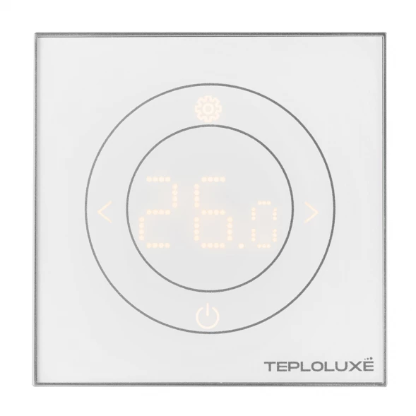 Терморегулятор Теплолюкс Solus Zen Wi-Fi белый/серебро